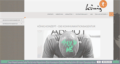 Desktop Screenshot of koenig-konzept.com