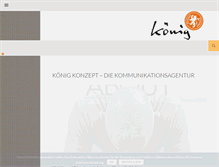 Tablet Screenshot of koenig-konzept.com
